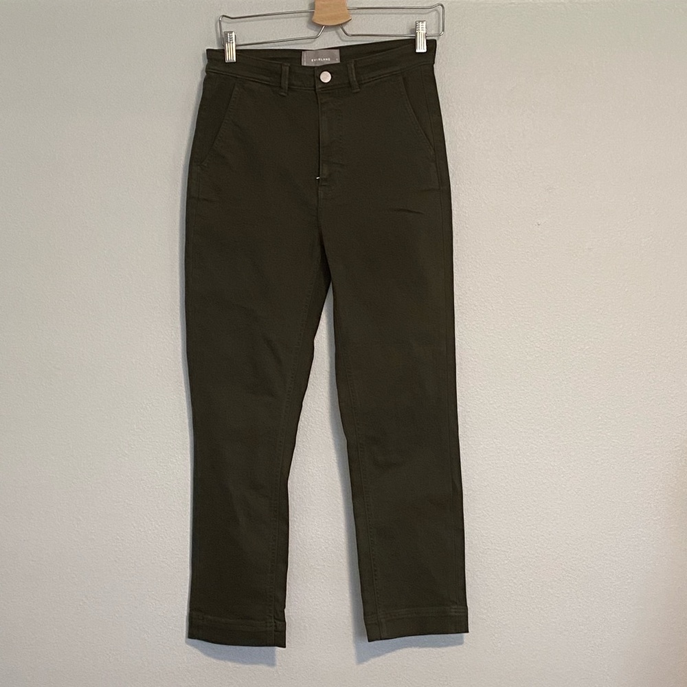 Everlane Slim Leg Crop Pant